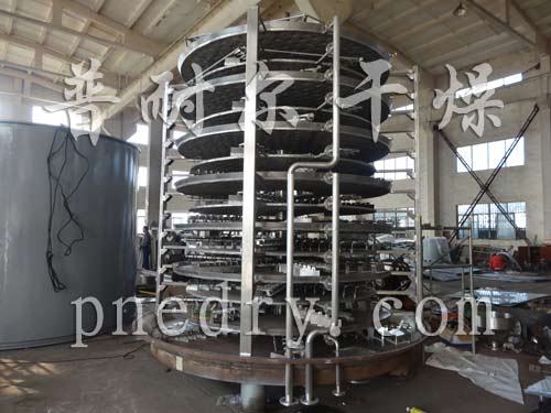 盘式干燥机,盘式内部机构图